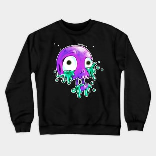 Skull Puke Crewneck Sweatshirt